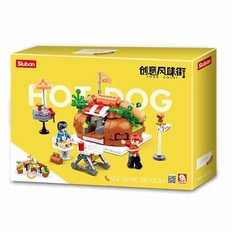 Конструктор Sluban Фуд-корт Хот-доги, 345 деталей