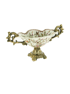 Блюдо декоративное, керамика 41см Русские подарки 151234