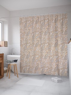 Штора для ванной JoyArty «Весна рядом» из ткани, 180х200 см с крючками