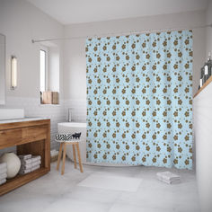 Шторы для ванной JoyArty «Атмосфера спокойствия» 180x200