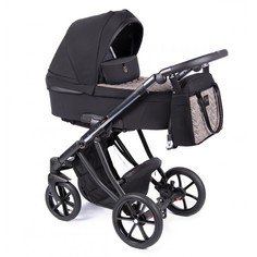 Коляска детская Coletto Dante/Berto 2 в 1 (D-05 черный/песочный) рама Graphit anodizing