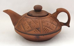 Чайник Сакура малый 0,4л Кунгурская керамика