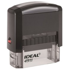 Оснастка д/штампа размер оттиска 38х14 мм синий TRODAT IDEAL 4911 P2 подушка 125417