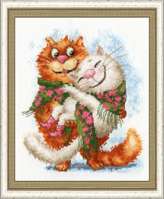 Набор для вышивания Золотое Руно ВК-046 Киска моя