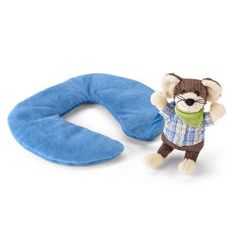Затылочная подушка со снимающейся игрушкой мышка макси велюр, sterntaler, арт. 34035 No Brand