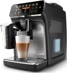 Кофемашина автоматическая Philips EP4346/70 Black/Silver
