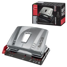 Дырокол Maped Advanced Metal 620310, металлический, средний,25 листов, светло-серый