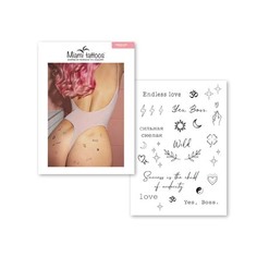 Переводные тату Miami Tattoos Endless love