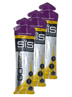 Изотонический гель SiS Go Isotonic Energy, 3 x 60 мл, blackcurrant