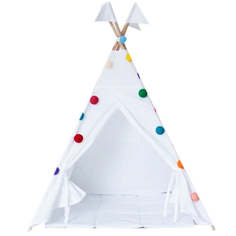 Вигвам детский с ковриком Nuobi, белый