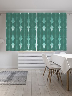 Шторы под лён «Красивая простота», серия Oxford DeLux, 290х180 см Joy Arty