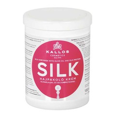 Маска для волос Kallos Cosmetics с оливковым маслом и протеином шелка 1000 мл