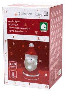 Фигурка светодиодная Tarrington House Дед Мороз 16 LED