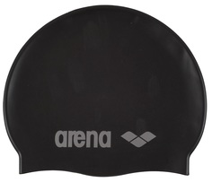 Шапочка для плавания Arena Classic Silicone Jr 55 black/silver