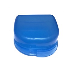 Контейнер для лекарств StaiNo пластиковый 78x83x45 голубой Plastic Box DB02