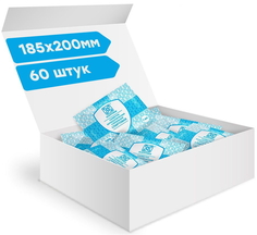Салфетки антисептические стерильные спиртовые Асептика 60 шт. 185 х 200 мм саше
