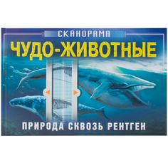 Чудо-животные. Природа сквозь рентген. Книга-сканорама Мозаика Синтез