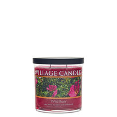 Ароматическая свеча Village Candle "Wild Rose", стакан, маленькая/4100016