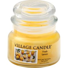 Ароматическая свеча Village Candle "Fresh Lemon", маленькая/4030048