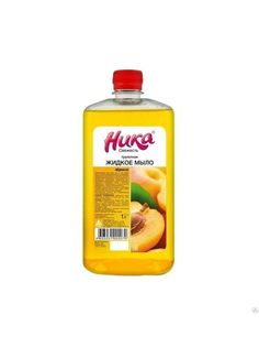 Жидкое мыло Ника-Свежесть Абрикос 1 литр Nika