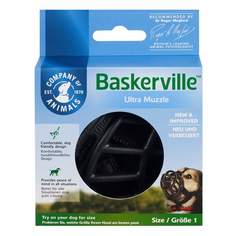 Намордник для собак Company of Animals Baskerville Ultra №1, породы малого размера, 22 см