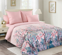 Простыня 1.5-спальн. "Ненаглядная комп. 1" перкаль Текс Дизайн