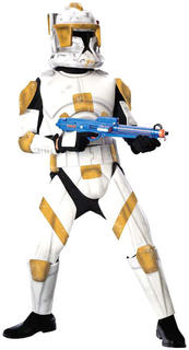 Костюм Rubies Клон Трупер - Коммандер Коди С Маской И Накладками Детский L (8-10 лет) Rubie´S