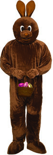 Костюм Forum Novelties Шоколадный Кролик (Ростовая Кукла) Взрослый STD (48-52)