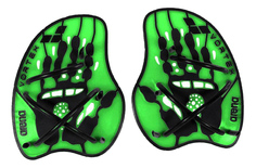Лопатки для плавания Arena Vortex Evolution Hand Paddle 95232 зеленые (65) M
