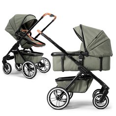 Коляска 2 в 1 Teutonia Trio Black/Urban Hunter, цвет шасси: черный