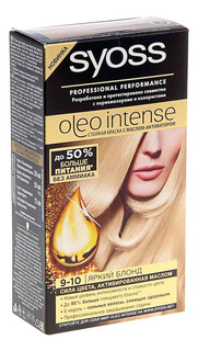 Стойкая краска для волос Syoss Oleo Intense, 9-10 115 мл