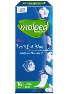 Ежедневные прокладки Molped First&Last Days, 16 штук