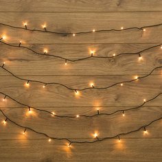 Новогодняя электрическая гирлянда Neon-Night Твинкл Лайт 303-056 15 м белый теплый