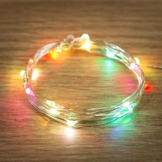 Новогодняя электрическая гирлянда Neon-Night Роса 303-009 2 м разноцветный