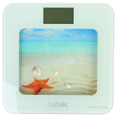 Весы напольные BBK BCS7001 White Blue