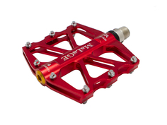 Велосипедные педали TBS mlg-CK518 CNC, 91х101х11мм, ось CrMo, 4 промподшипника, смен. шипы