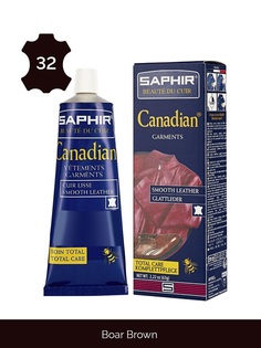 Крем-краска для гладкой кожи Saphir Canadian Roar brown (Рева коричневый)