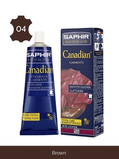 Крем-краска для гладкой кожи Saphir Canadian Brown (Коричневый)