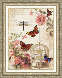 Набор для вышивания Золотое Руно РТ-026 Серебряный век