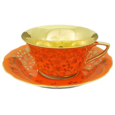 Чашка низкая Leander Виндзор (0.15 л) с блюдцем