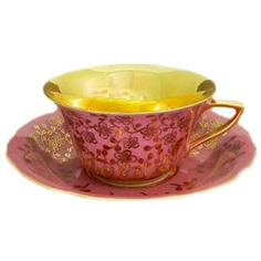 Чашка низкая Leander Виндзор (0.15 л) с блюдцем