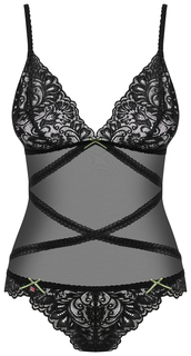Кружевное полупрозрачное боди Bondea 218814 Obsessive