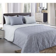 Покрывало стеганное 200х210 см перкаль Горный ветер Текс-Дизайн