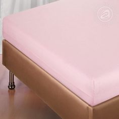 Простыня на резинке из поплина Роза 160х200х20 Артпостель