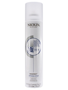 Лак-спрей для волос Nioxin сильной фиксации, 400 мл