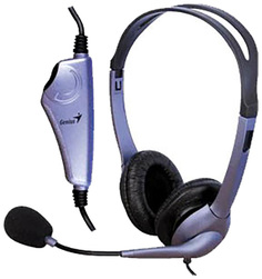 Гарнитура Genius HS-04S Single Violet\Black