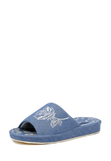 Домашние тапочки женские Smile of Milady SM-200-012-03 синие 37 RU