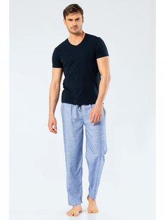 Пижама мужская Cacharel 2208 голубая XXL