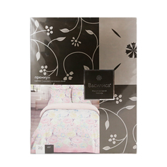 Комплект постельного белья Василиса Премиум 2 сп сатин цветы