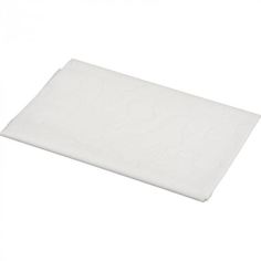 Скатерть с покрытием 120 x 180 см бумажная белая No Brand
